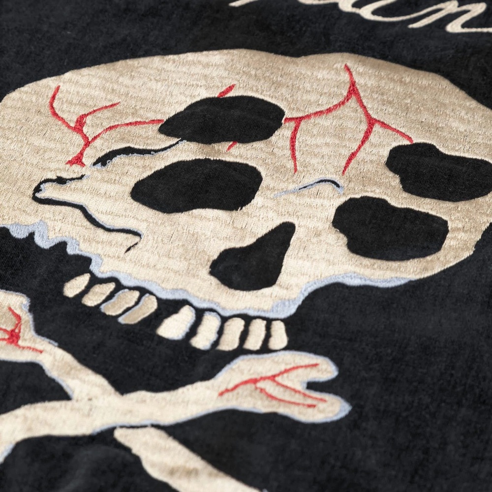 KAPITAL VELVETEEN SULFIDE SOUVENIR JACKET (RAIN SKULL) - Picture 3 of 11